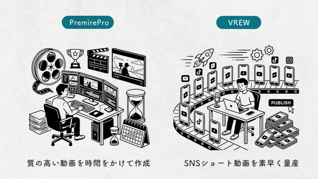 premireとvrew